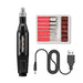 1 Set Professional Electric Nail Manicure Pedicure Drill Set Machine for Ceramic Gel Nail Drill Equipment Tools_0
