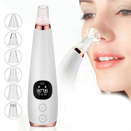 6 Nozzle Electric Acne Pimple Blackhead Remover Pore Deep Cleaner for Face and Nose Vacuum Suction Machine Facial Beauty_8