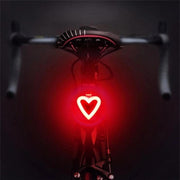 USB Charging LED Multiple Lighting Modes Bicycle Light Flashing Tail Light Rear Warning Bicycle Lights_0