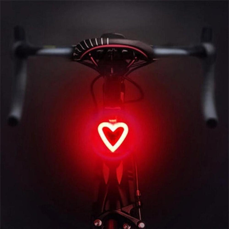 USB Charging LED Multiple Lighting Modes Bicycle Light Flashing Tail Light Rear Warning Bicycle Lights_0