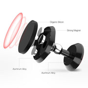 Universal Adhesive Dashboard Type Magnetic Mobile Phone Holder Cellphone Mount for 6.5 inch Phones_5