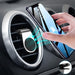 360 Degree Rotating Magnetic Car Phone Holder Stand for Xiaomi Redmi Note 5a Mi Note 8 Metal Air Vent Clip Type Magnetic Holder in-Car GPS Mount Holder_2