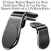 360 Degree Rotating Magnetic Car Phone Holder Stand for Xiaomi Redmi Note 5a Mi Note 8 Metal Air Vent Clip Type Magnetic Holder in-Car GPS Mount Holder_5