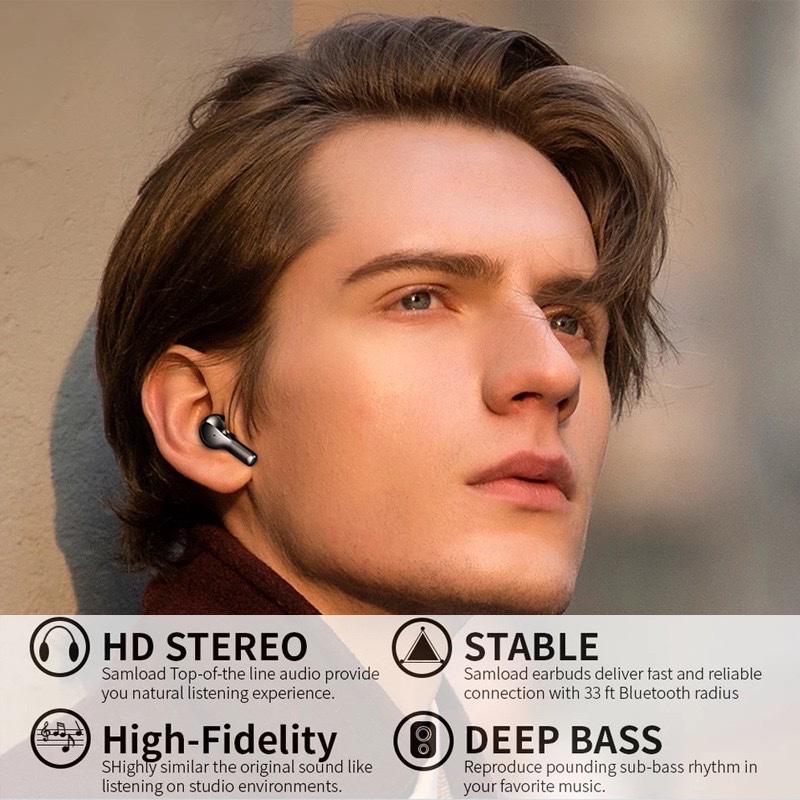 R3 TWS Wireless Earphone Bluetooth V5.0 for Music and Phone Call Headset with Charging Case_8