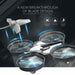 Mini Fall Resistant Flying Saucer 2.4G Remote Control Auto Hovering Six-Axis Small Mode Drone for Kids_6