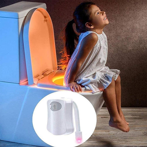 Smart Waterproof Motion Sensor Toilet Seat Night Light in 8 Colors_7