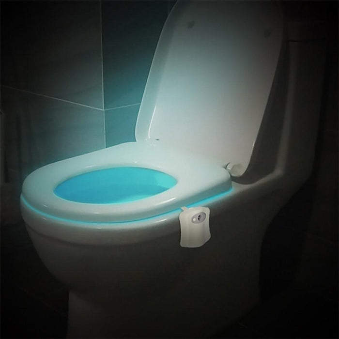 Smart Waterproof Motion Sensor Toilet Seat Night Light in 8 Colors_8