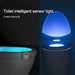 Smart Waterproof Motion Sensor Toilet Seat Night Light in 8 Colors_3