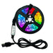5v USB Interface RGB LED Light Strip Room Light with 3 Key Controller_0