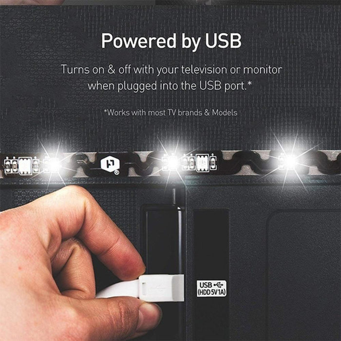 5v USB Interface RGB LED Light Strip Room Light with 3 Key Controller_13