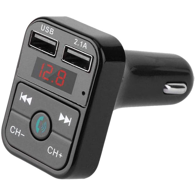 Wireless Bluetooth FM Transmitter Hands-free Car Kit MP3 Audio Music Player Dual USB Radio Modulator and 2.1A USB Charger_1