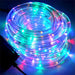 Remote Controlled 8- Function USB Interface PVC Tube String Lights in White, Warm Yellow and Multi-Color_1