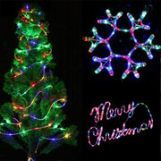 Remote Controlled 8- Function USB Interface PVC Tube String Lights in White, Warm Yellow and Multi-Color_10