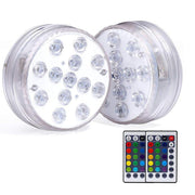 10/13 Lights Remote Controlled LED Diving Light with Magnetic Suction Cup for Fish Tank and Swimming Pool_0
