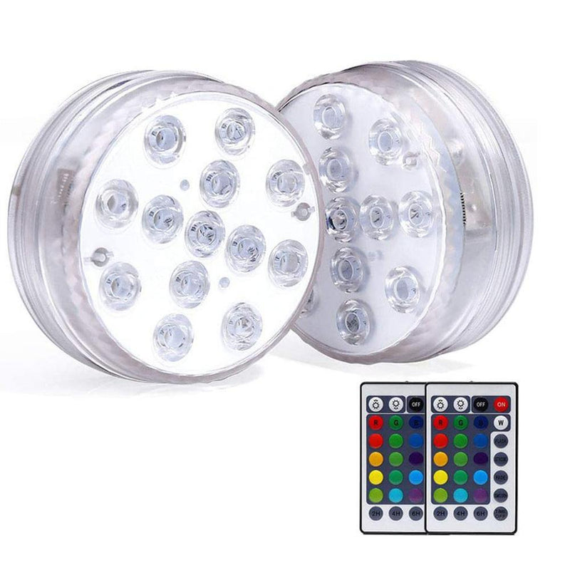 10/13 Lights Remote Controlled LED Diving Light with Magnetic Suction Cup for Fish Tank and Swimming Pool_0