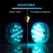 10/13 Lights Remote Controlled LED Diving Light with Magnetic Suction Cup for Fish Tank and Swimming Pool_1