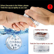 10/13 Lights Remote Controlled LED Diving Light with Magnetic Suction Cup for Fish Tank and Swimming Pool_2