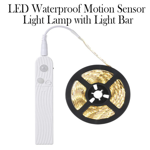 LED Waterproof Motion Sensor Light Dual Power Supply Lamp with Light Bar_12