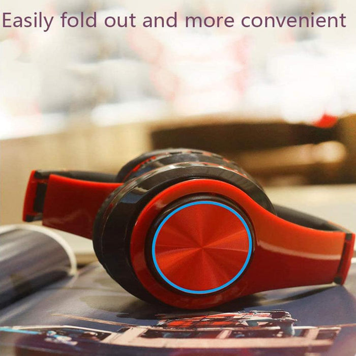 Wireless Bluetooth Rechargeable LED Sports and Gaming Headset_4