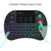 2 in 1 USB Rechargeable Wireless Miniature Backlit Mouse and QWERTY Keyboard_6