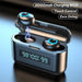 X35 Binaural Triple Display Wireless Bluetooth 5.0 In-ear Earphones with Built-in Mic and Charging Case_4