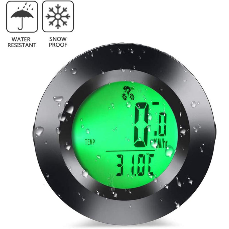 Tri-color RGB Wireless Round Waterproof Self-Propelled Backlight English Odometer_12