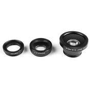 10 in 1 Kit 180 degree Fisheye Lens 0.65 Wide Angle Lens 12x Magnifying for Mobile Phones_7