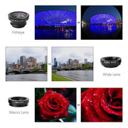 10 in 1 Kit 180 degree Fisheye Lens 0.65 Wide Angle Lens 12x Magnifying for Mobile Phones_19