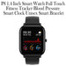 P8 1.4 Inch Smart Watch Full Touch Fitness Tracker Blood Pressure Smart Clock Unisex Smart Bracelet_18