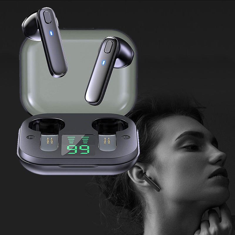 R20 TWS Wireless Bluetooth Headphones deep Bass Waterproof Earbuds with Mic and Charging Case_1