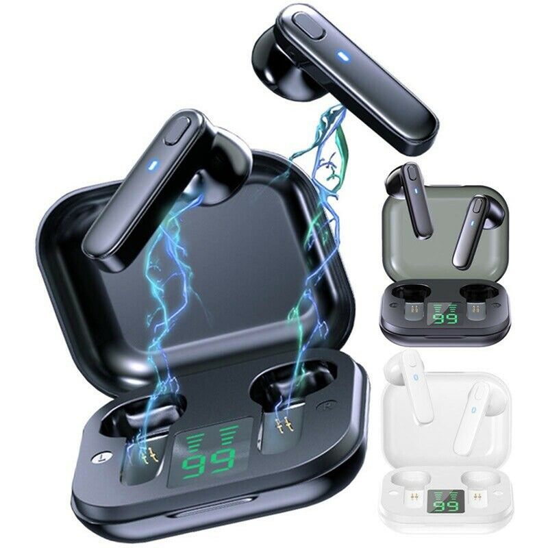 R20 TWS Wireless Bluetooth Headphones deep Bass Waterproof Earbuds with Mic and Charging Case_3