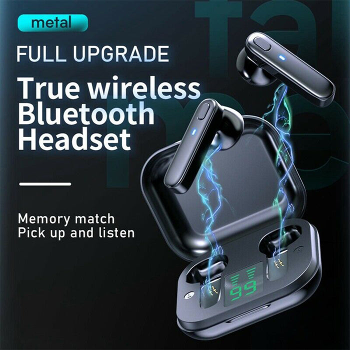 R20 TWS Wireless Bluetooth Headphones deep Bass Waterproof Earbuds with Mic and Charging Case_4