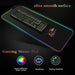 RGB LED Non-Slip Luminous Mouse Pad for Gaming PC Keyboard Cover Base Computer Mat_1