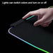 RGB LED Non-Slip Luminous Mouse Pad for Gaming PC Keyboard Cover Base Computer Mat_3
