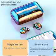 Wireless Waterproof Bluetooth 5.0 Earphones with 1200mAh Charging Box and Mic Sports Earbuds Headsets_4