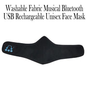 Washable Fabric Musical Bluetooth USB Rechargeable Unisex Face Mask_8
