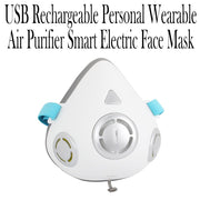 USB Rechargeable Personal Wearable Air Purifier Smart Electric Face Mask_17