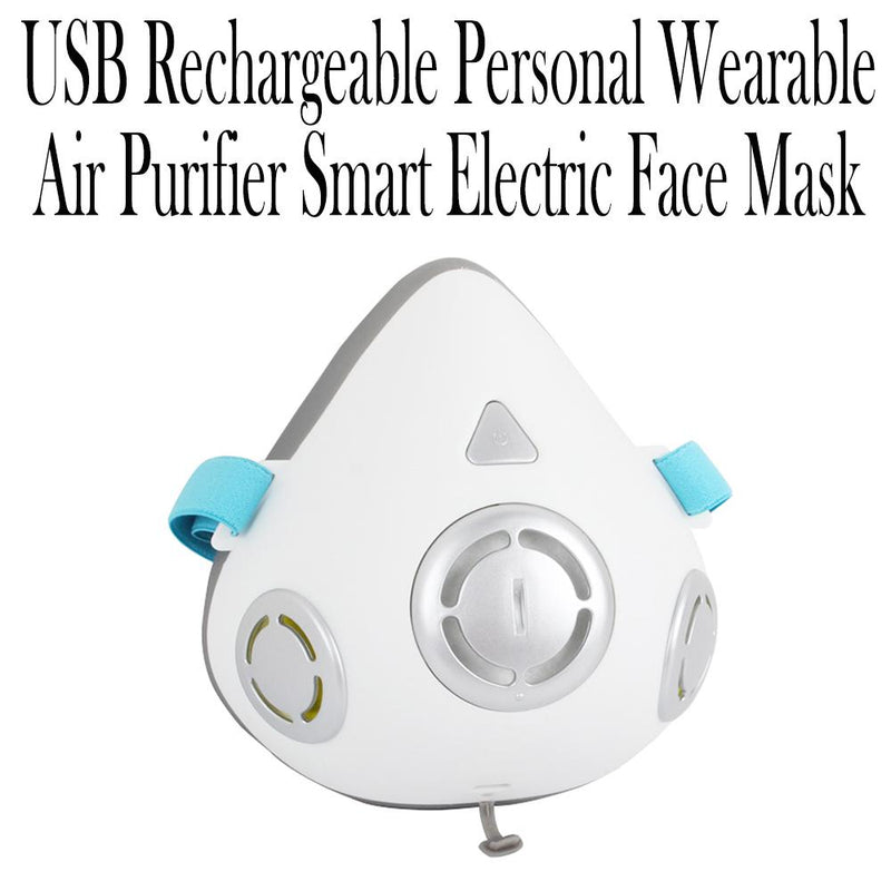 USB Rechargeable Personal Wearable Air Purifier Smart Electric Face Mask_17