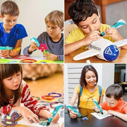 Magic 3D Printing Pen for Kids DIY Pen with LED Display and Filaments_9
