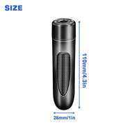 Mini Electric Rotary Shaver Portable Micro-USB Electric Razor for Face and Body Hair_2