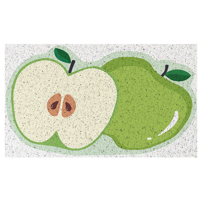 Non-slip Cartoon Animated Fruit Floor Mats Scratch- Resistant Floor and Door Mats_15
