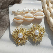 Ocean Series Accessory Set Hair Pin Hair Clip and Earrings Fashion Accessory and Jewelry_8