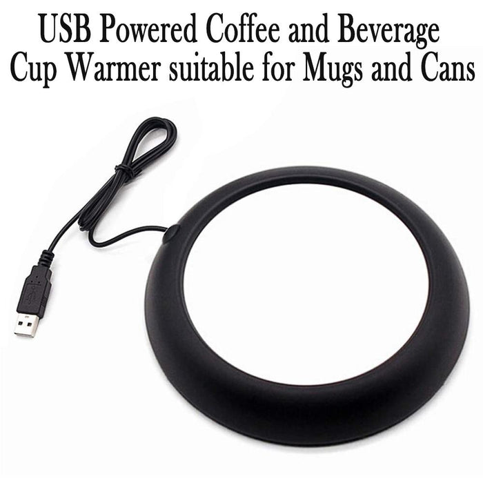 USB Powered Coffee and Beverage Cup Warmer suitable for Mugs and Cans_16