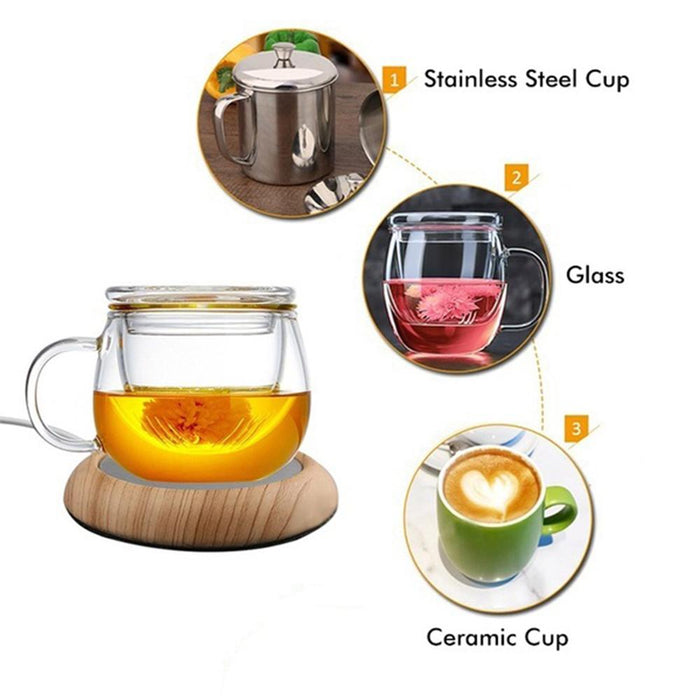 USB Powered Coffee and Beverage Cup Warmer suitable for Mugs and Cans_7