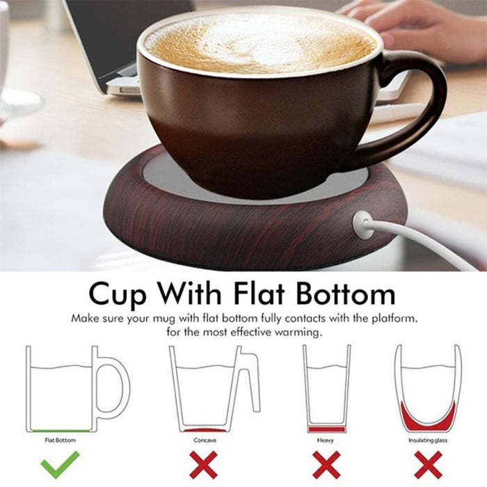 USB Powered Coffee and Beverage Cup Warmer suitable for Mugs and Cans_8