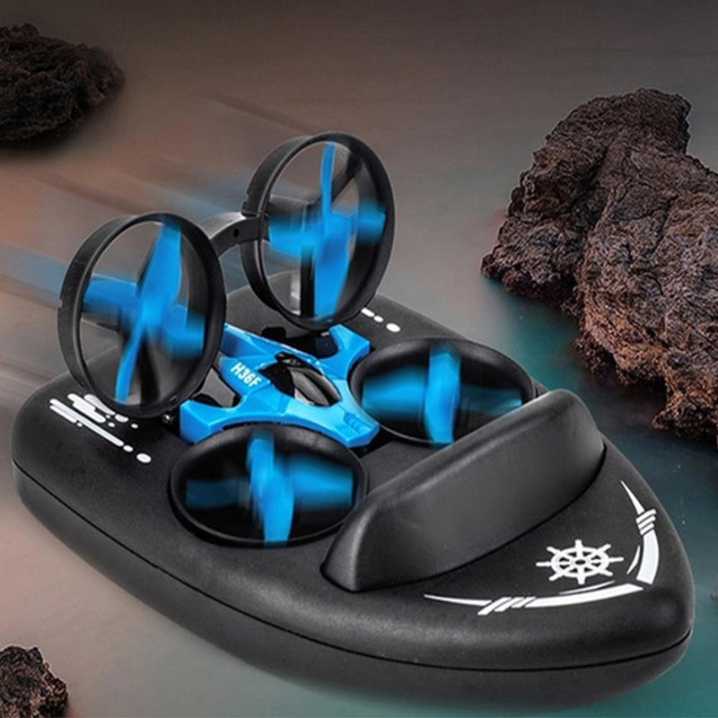 3-in-1 Remote Controlled Toy Drone Hover Glider for Land, Air, and Water_2