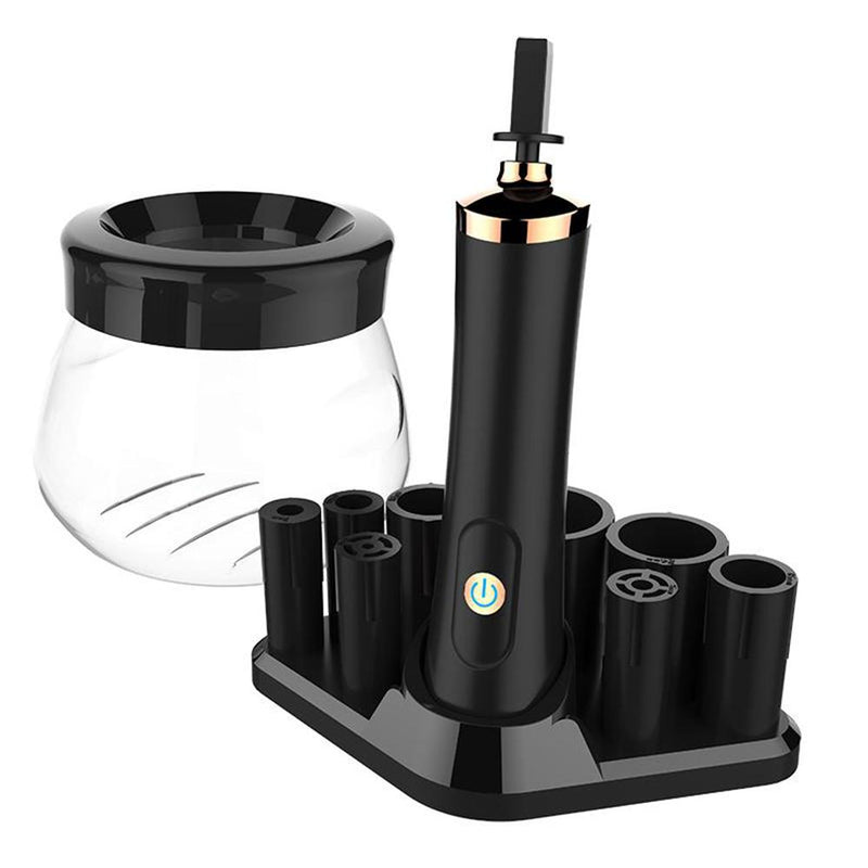 Battery Operated Electric Makeup Brush Cleaner Automatic Brush Washer and Dryer_11