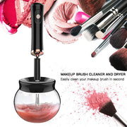Battery Operated Electric Makeup Brush Cleaner Automatic Brush Washer and Dryer_15