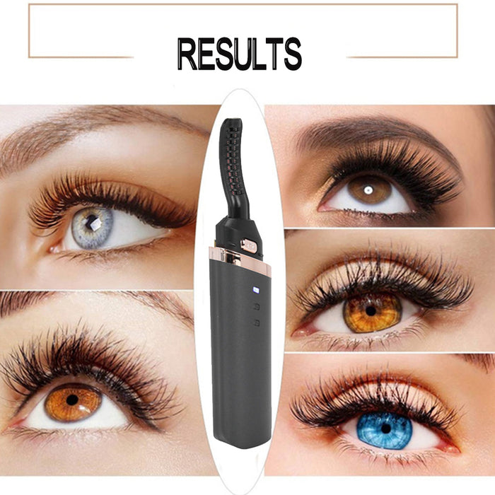 360 ° Rotary Head USB Rechargeable Eyelash Curling Device Quick Heating Long Lasting Eyelash Curler_16