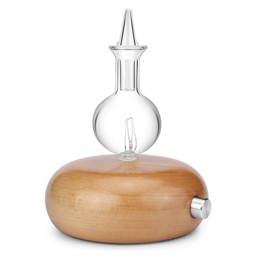 Essential Oil Glass Diffuser Oil & Fragrances Aromatherapy Wood Base Glass Diffuser_6